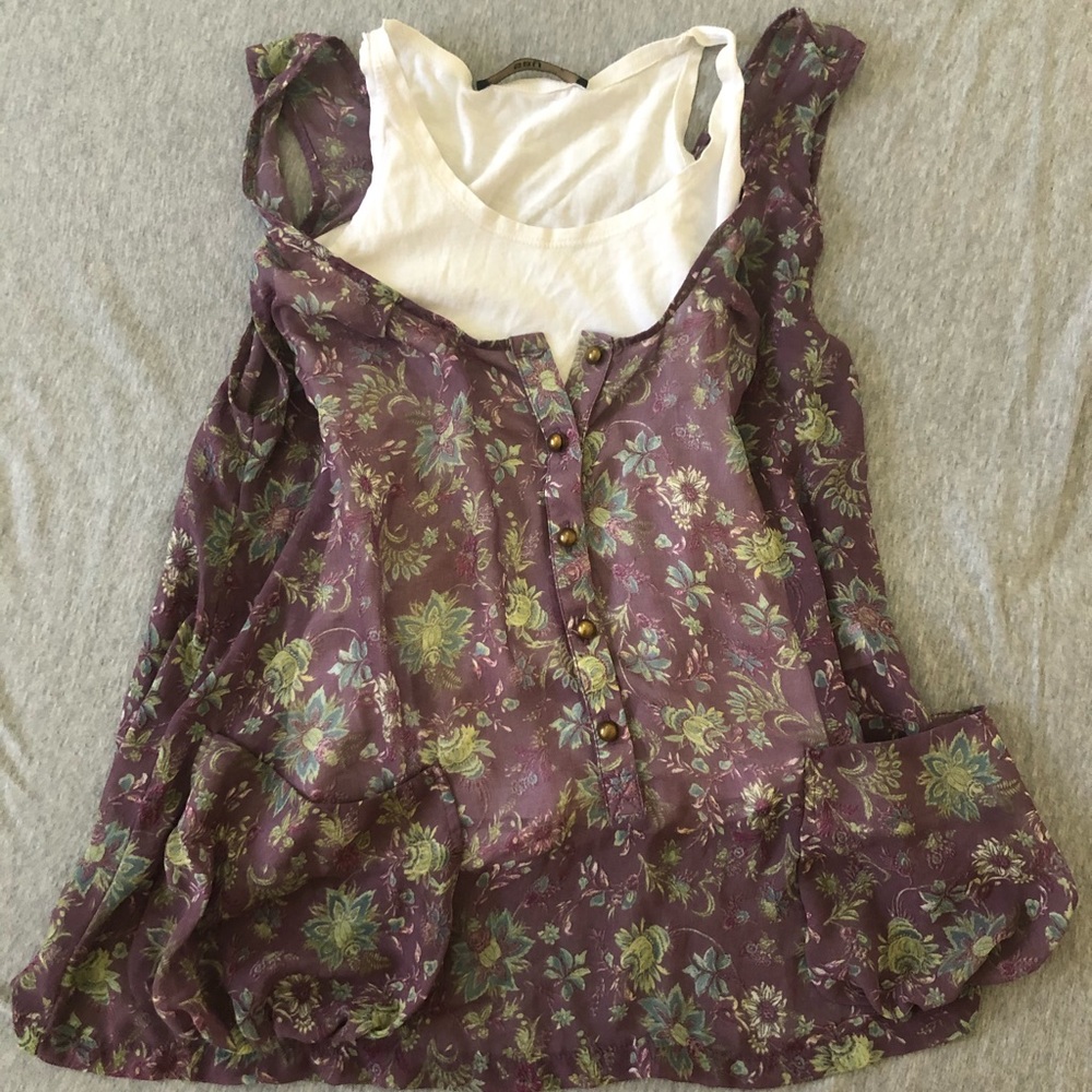 Tunic and undershirt